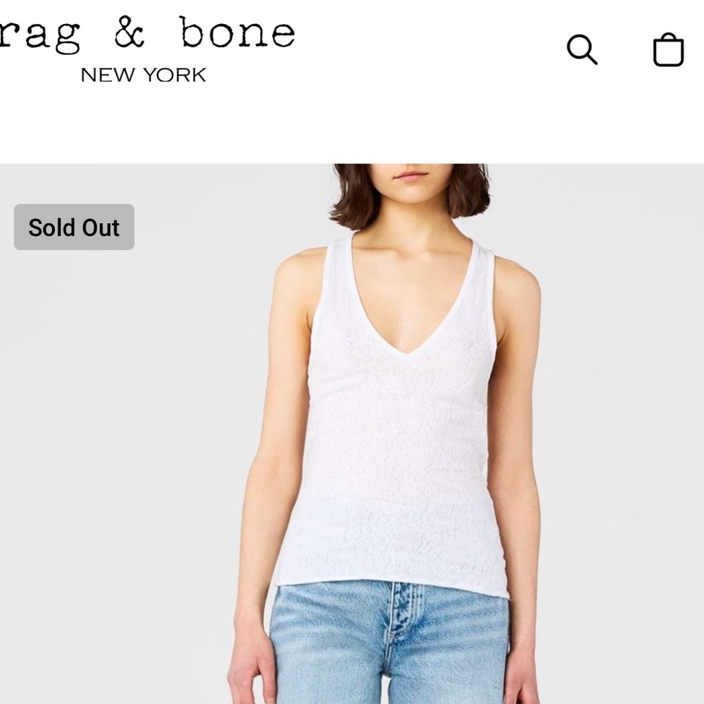 Rag and Bone tank top M nwt